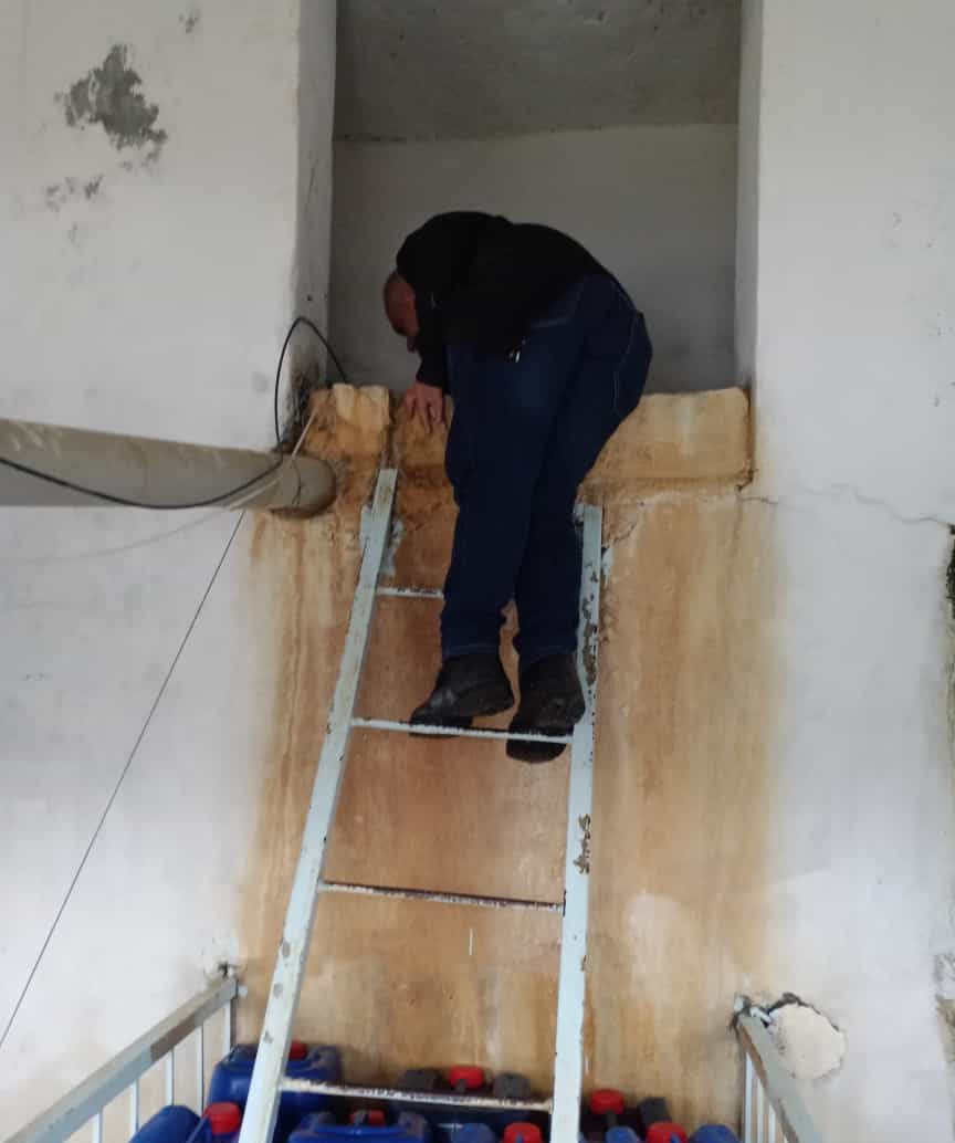 İLÇEMİZİN TÜM İÇME SUYU DEPOLARINI YERİNDE KONTROL EDİLDİ
